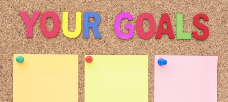 Words Your Goals With Notepad