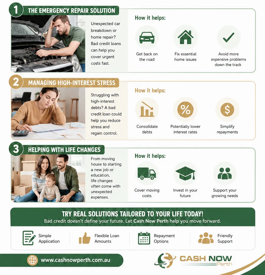 3 Possible Scenarios Why Bad Credit Loans In Perth Matter (1)